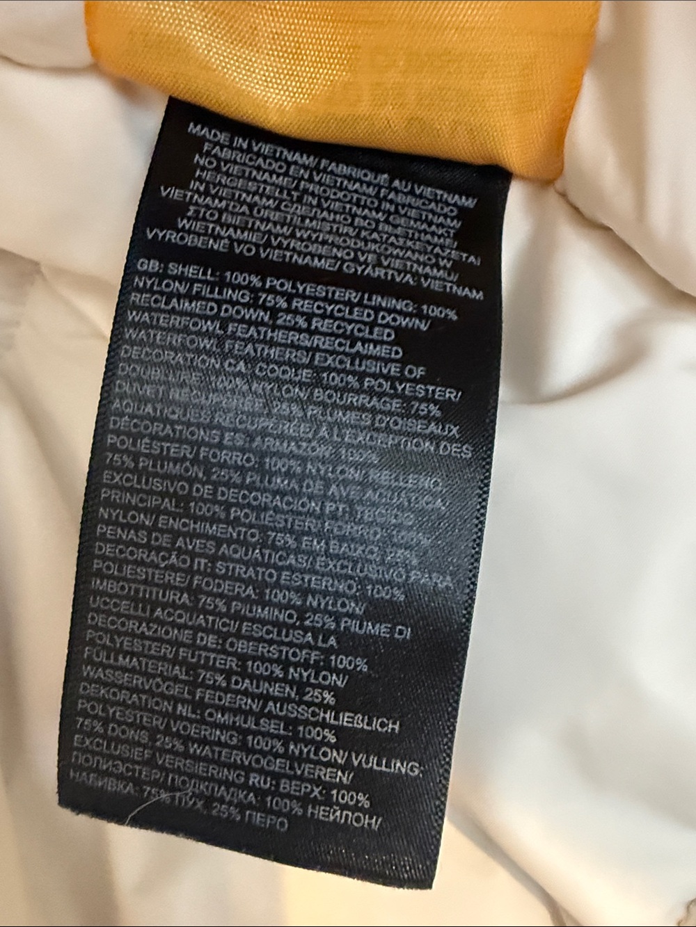 The North Face High Pile Nuptse Sherpa Jacket - XS - Picture 9 of 16